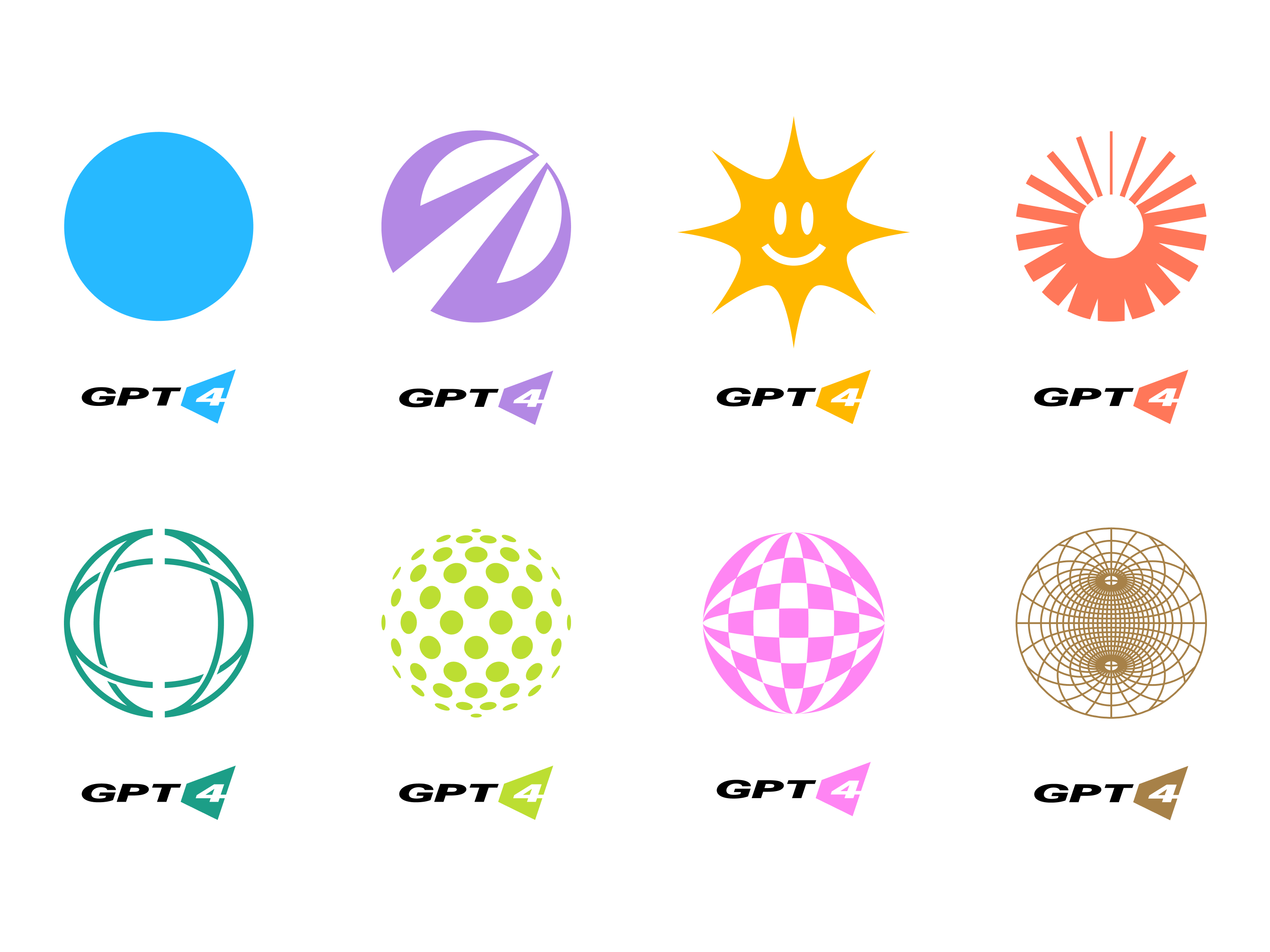 Circle Character Poster Series