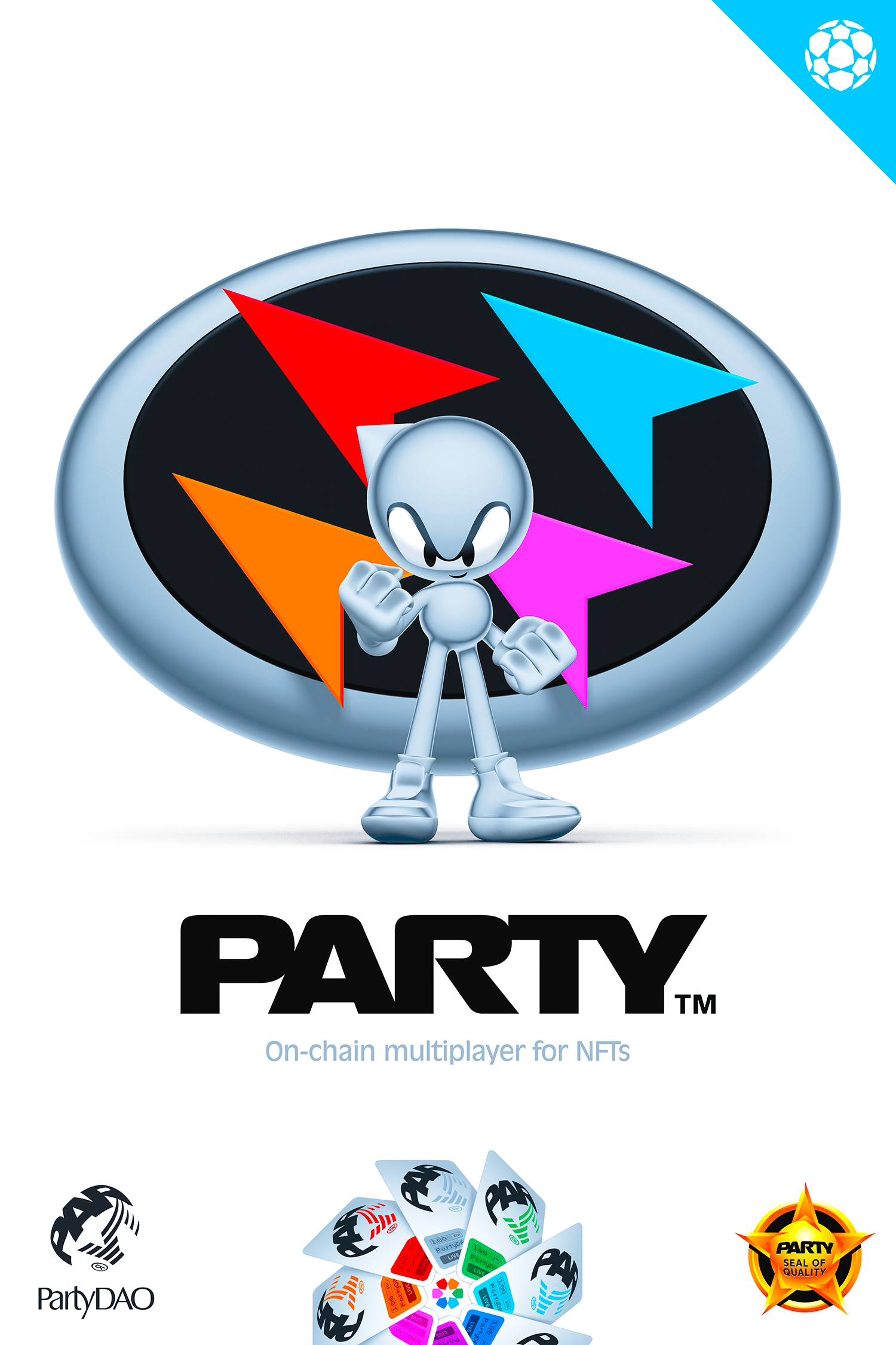 Party.app Launch Poster